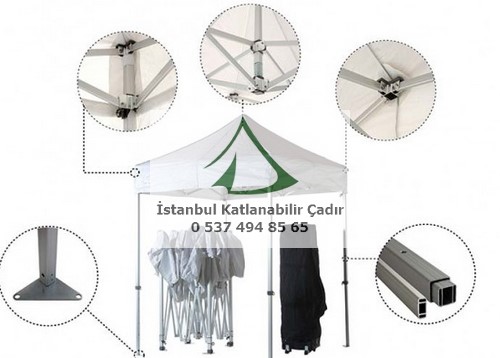 İstanbul 2x2 Katlanabilir Çadır