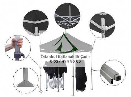 İstanbul 2x2 Katlanabilir Çadır