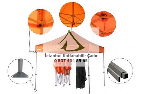 İstanbul 3x3 Katlanabilir Stand Çadırı