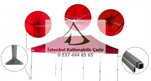 İstanbul 3x6 Katlanabilir Stand Çadırı