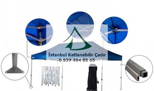İstanbul 3x6 Katlanabilir Stand Çadırı