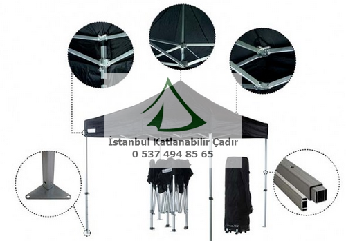 İstanbul 4x4 Katlanabilir Stand Çadırı